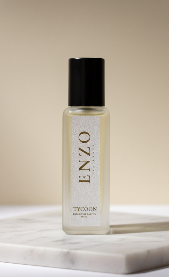Tycoon by Enzo Fragrance – Fresh Citrus & Smoky Woods (20ml Travel Edition)